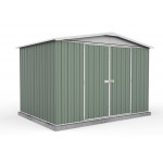 Absco 30222RK 3.00m x 2.18m x 2.06m Gable Garden Shed Large Garden Sheds Colorbond Double Door